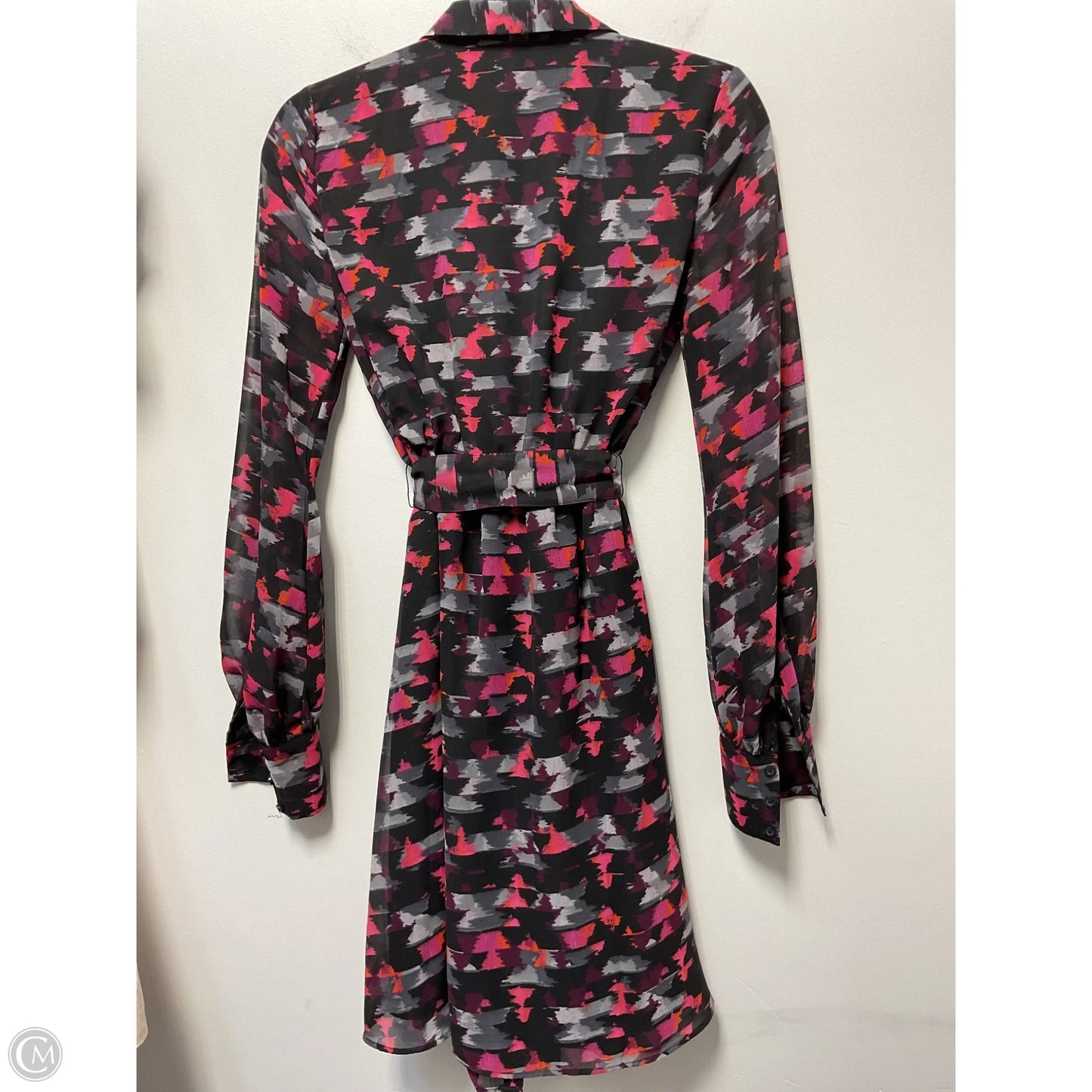 Dress Party Midi By Kirna Zabete In Black & Pink, Size: Xs