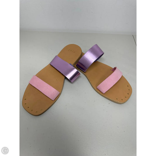 Sandals Flats By Joie In Pink, Size: 8.5