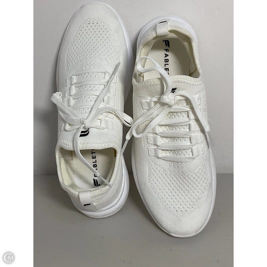 Shoes Athletic By Fabletics In White, Size: 8