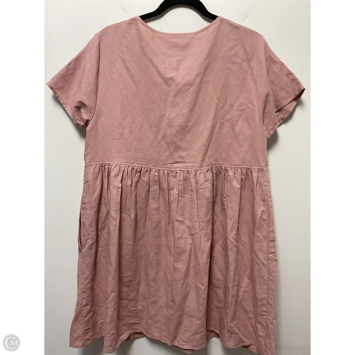 Dress Casual Midi By Madewell In Mauve, Size: L