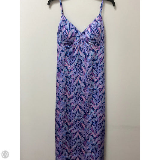 Dress Designer By Lilly Pulitzer In Blue & Pink, Size: 4