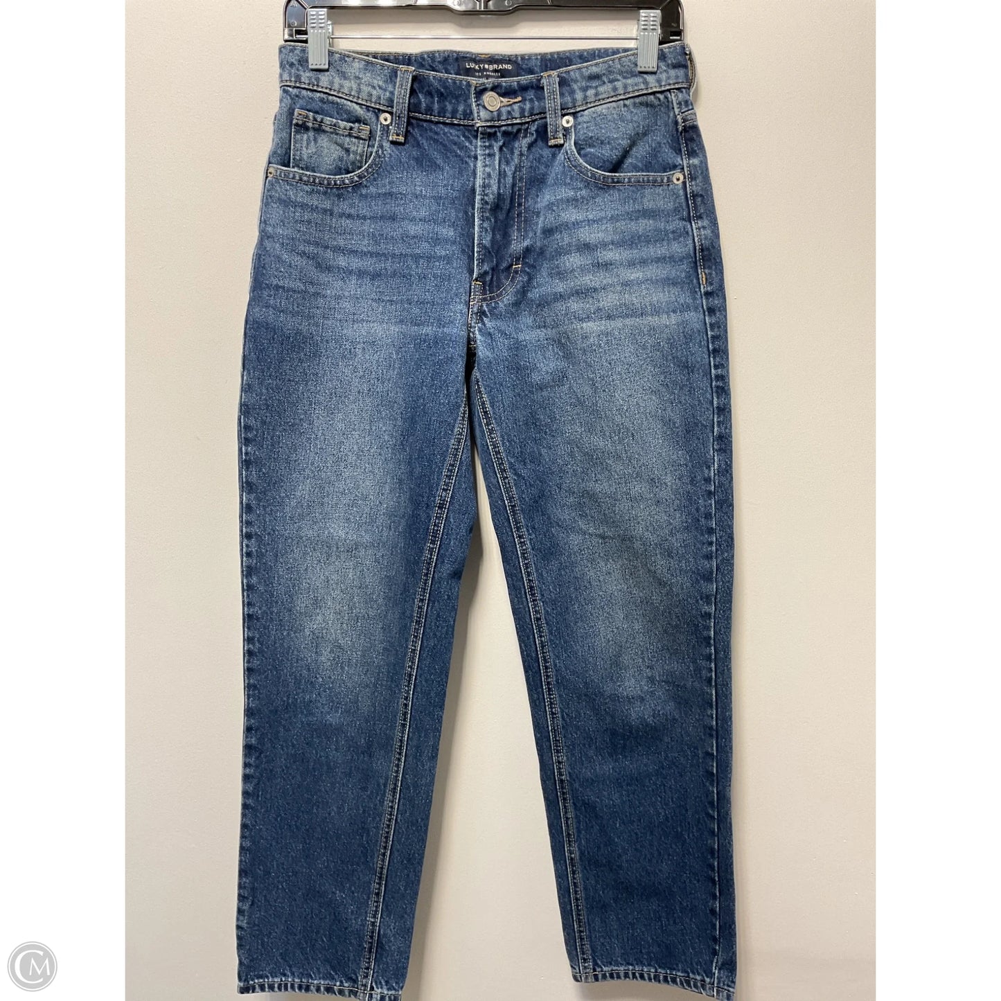 Jeans Boot Cut By Lucky Brand In Blue Denim, Size: 0