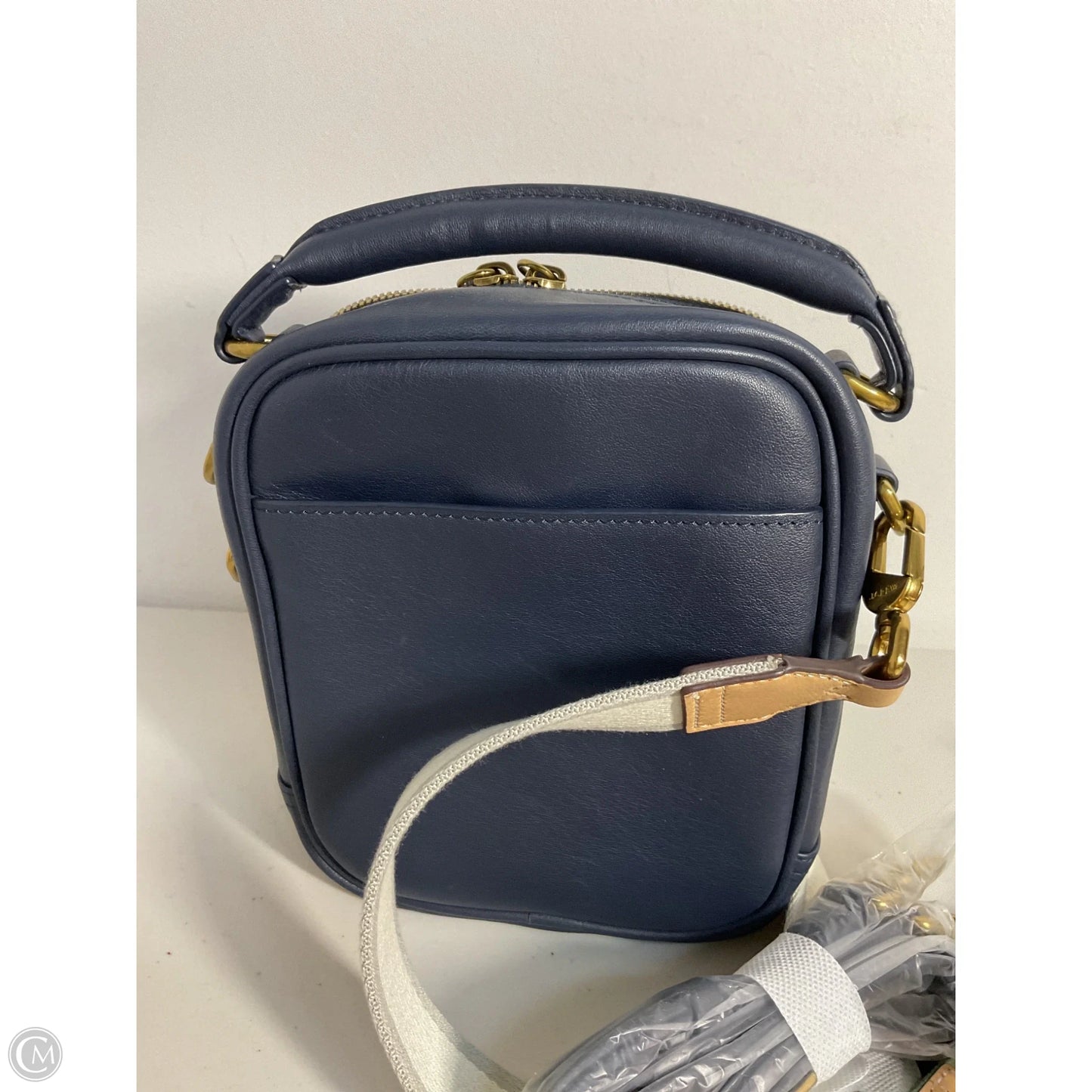 Crossbody Leather By J. Crew, Size: Medium