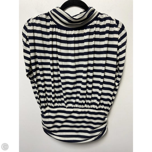 Tunic Short Sleeve By Maeve In Striped Pattern, Size: M
