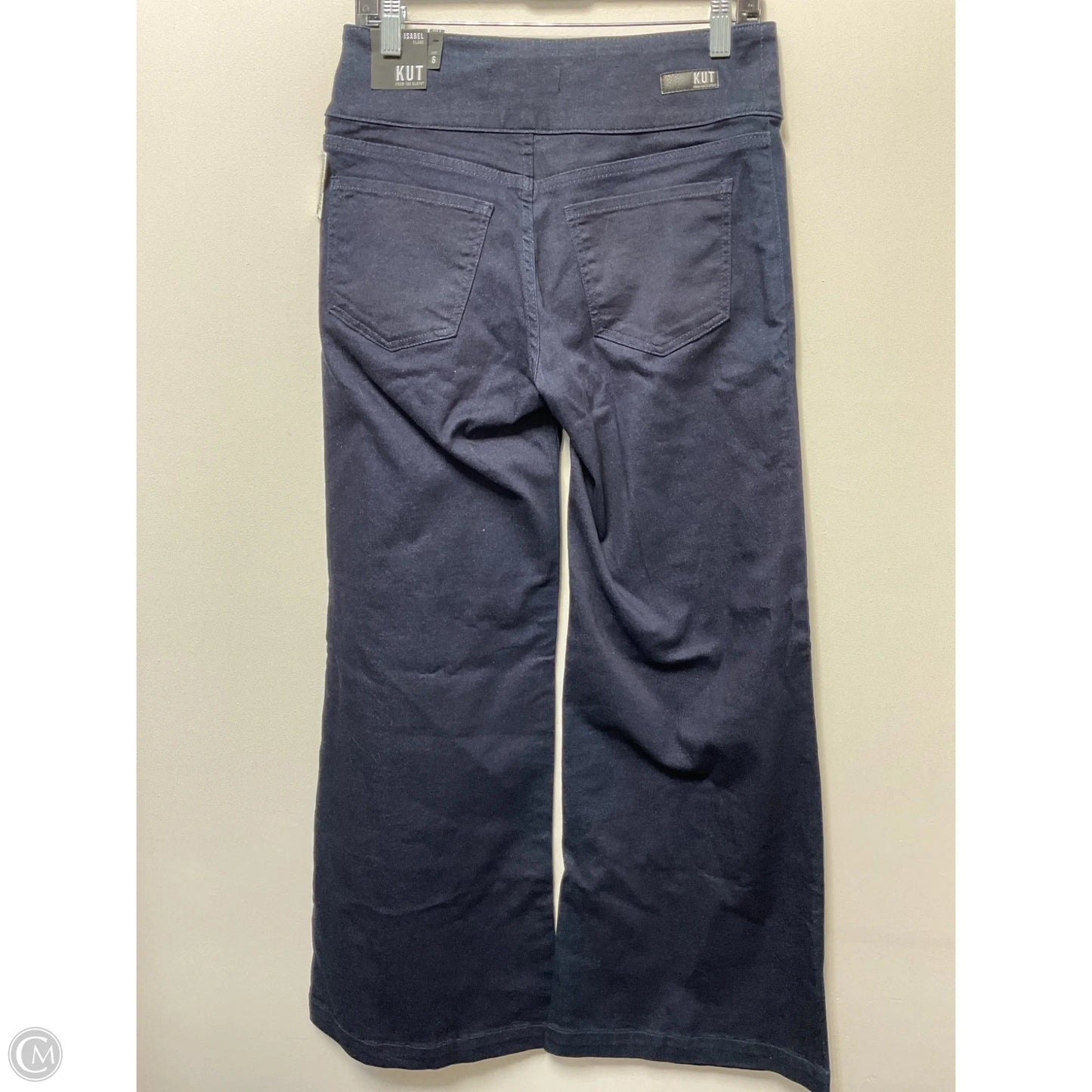 Jeans Wide Leg By Kut In Blue Denim, Size: 6
