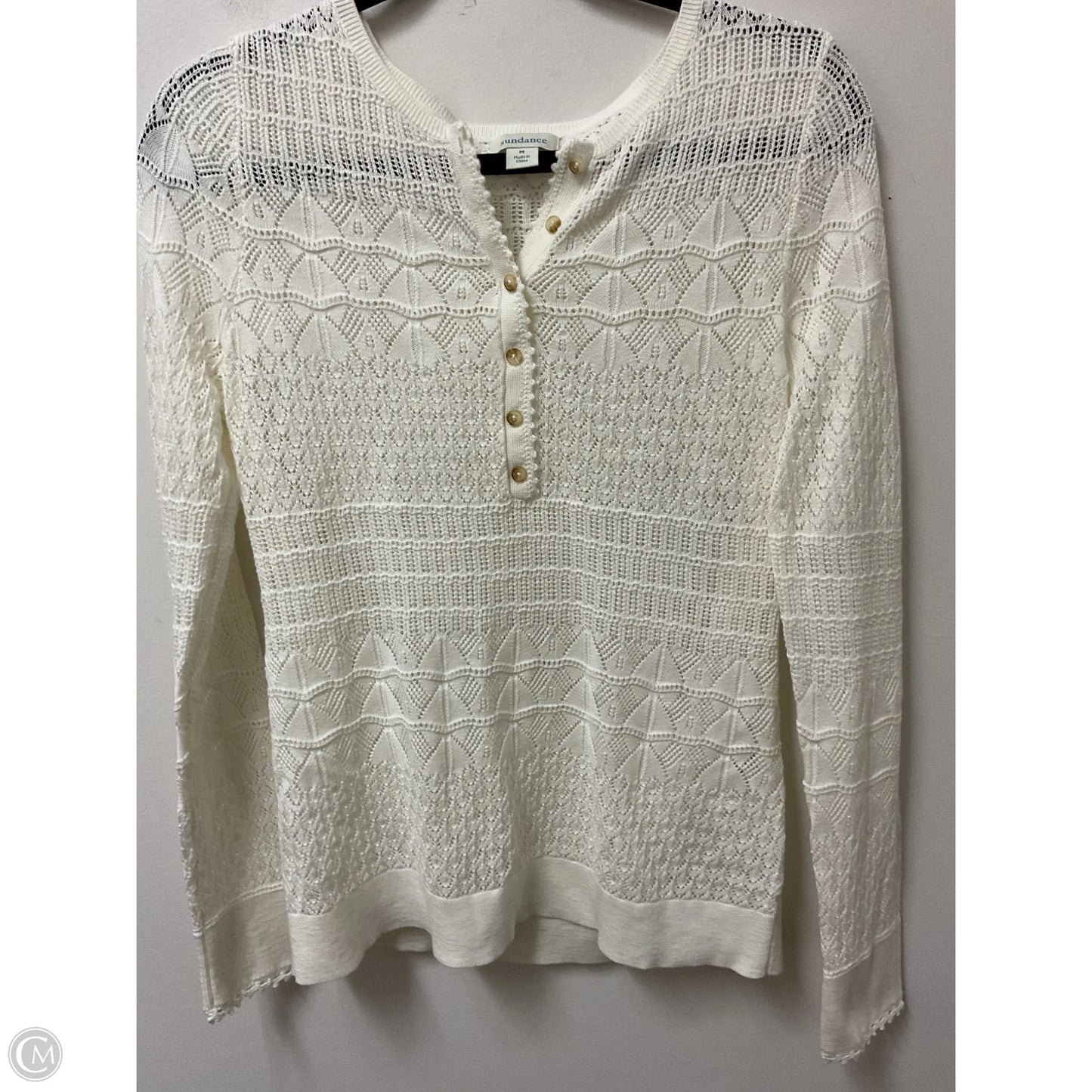 Sweater By Sundance In White, Size: M
