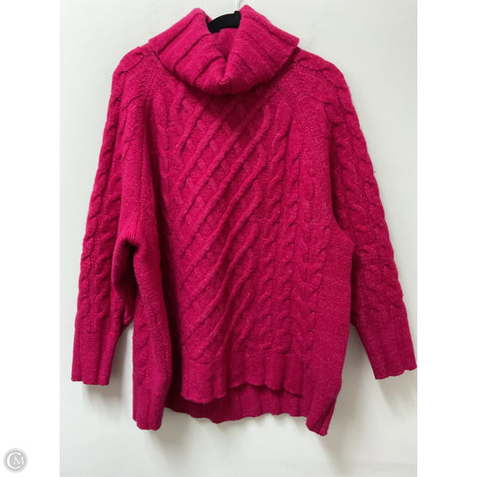 Sweater By Banana Republic In Pink, Size: L