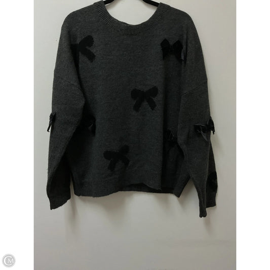 Sweater By Maeve In Grey, Size: Xl