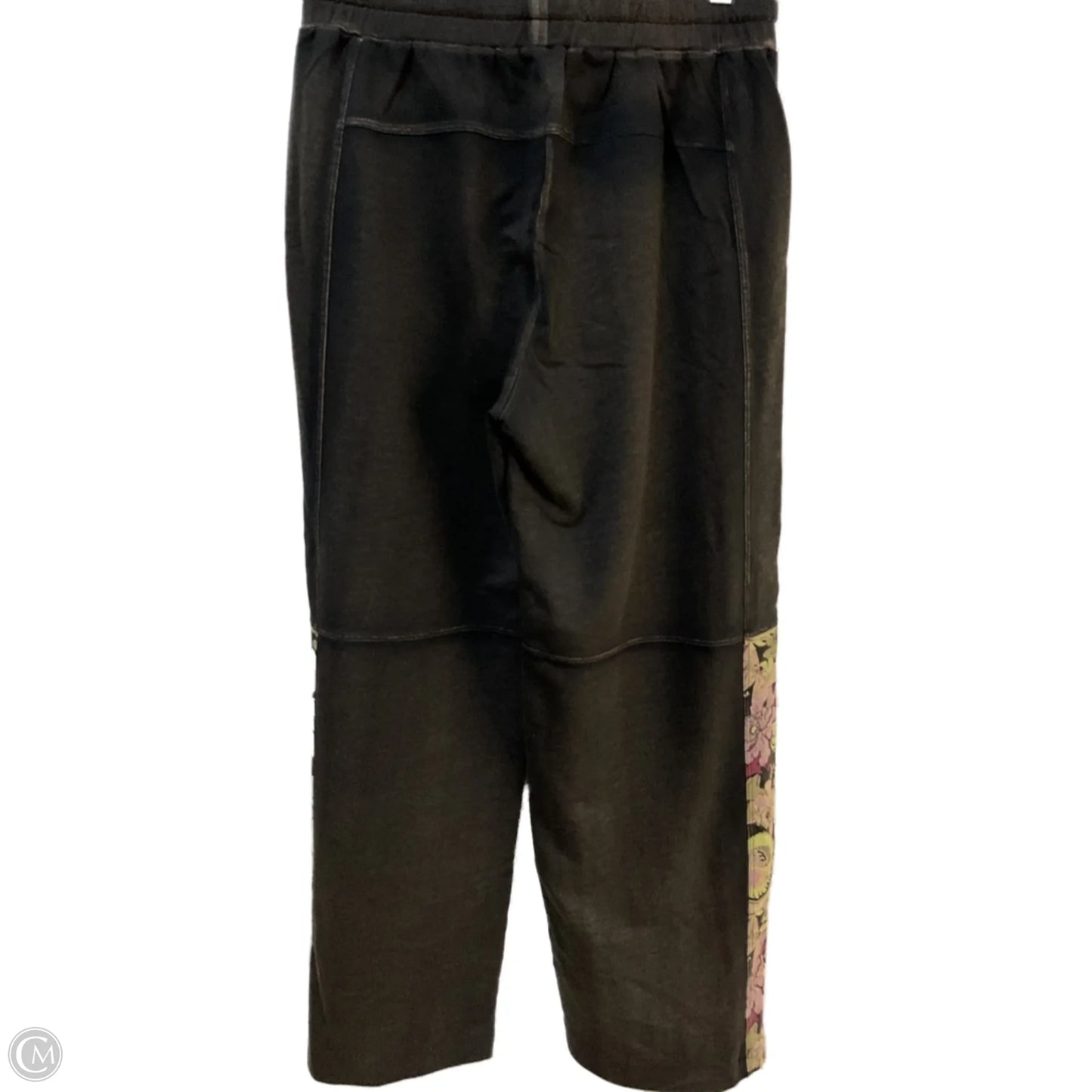 Pants Lounge By Clothes Mentor In Black & Green, Size: S