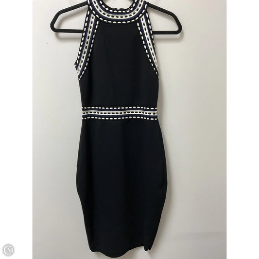 Dress Designer By Milly In Black & Cream, Size: M