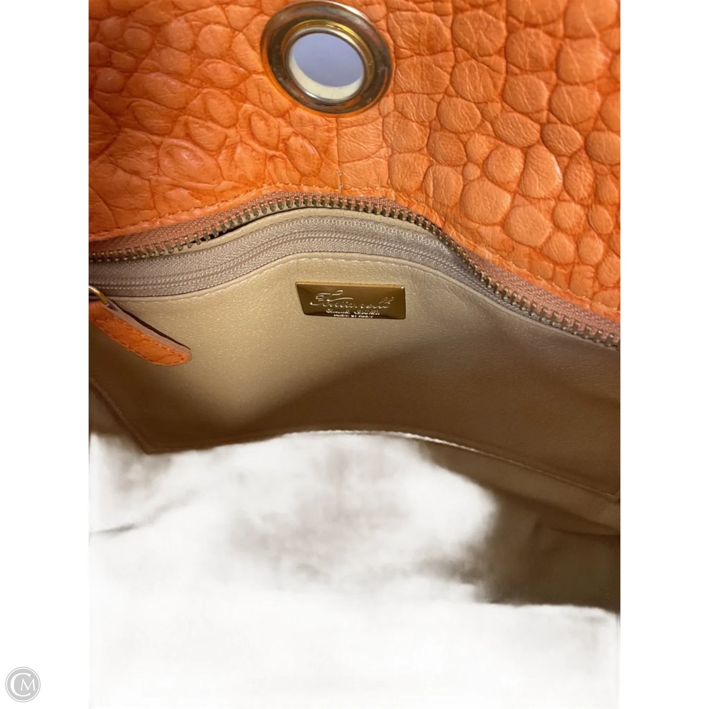 Handbag Leather By Clothes Mentor, Size: Large