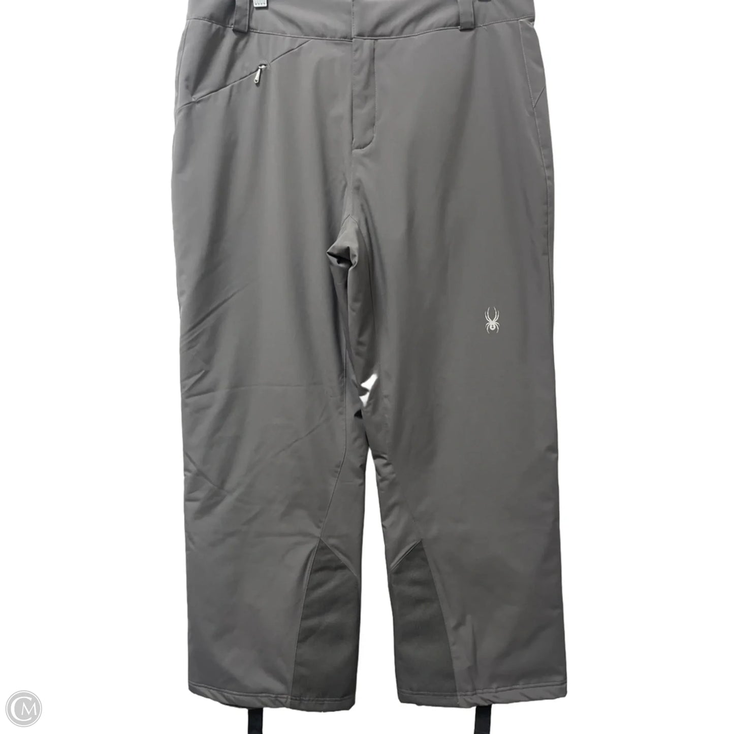 Athletic Pants By Spyder In Grey, Size: L