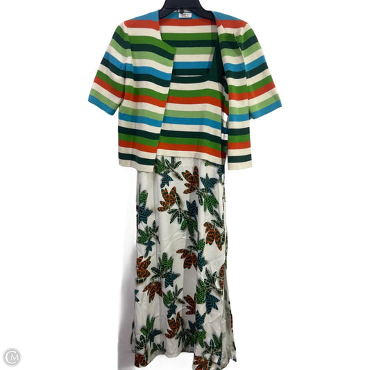 Dress Set 2pc By Akris In Multi-colored, Size: 8