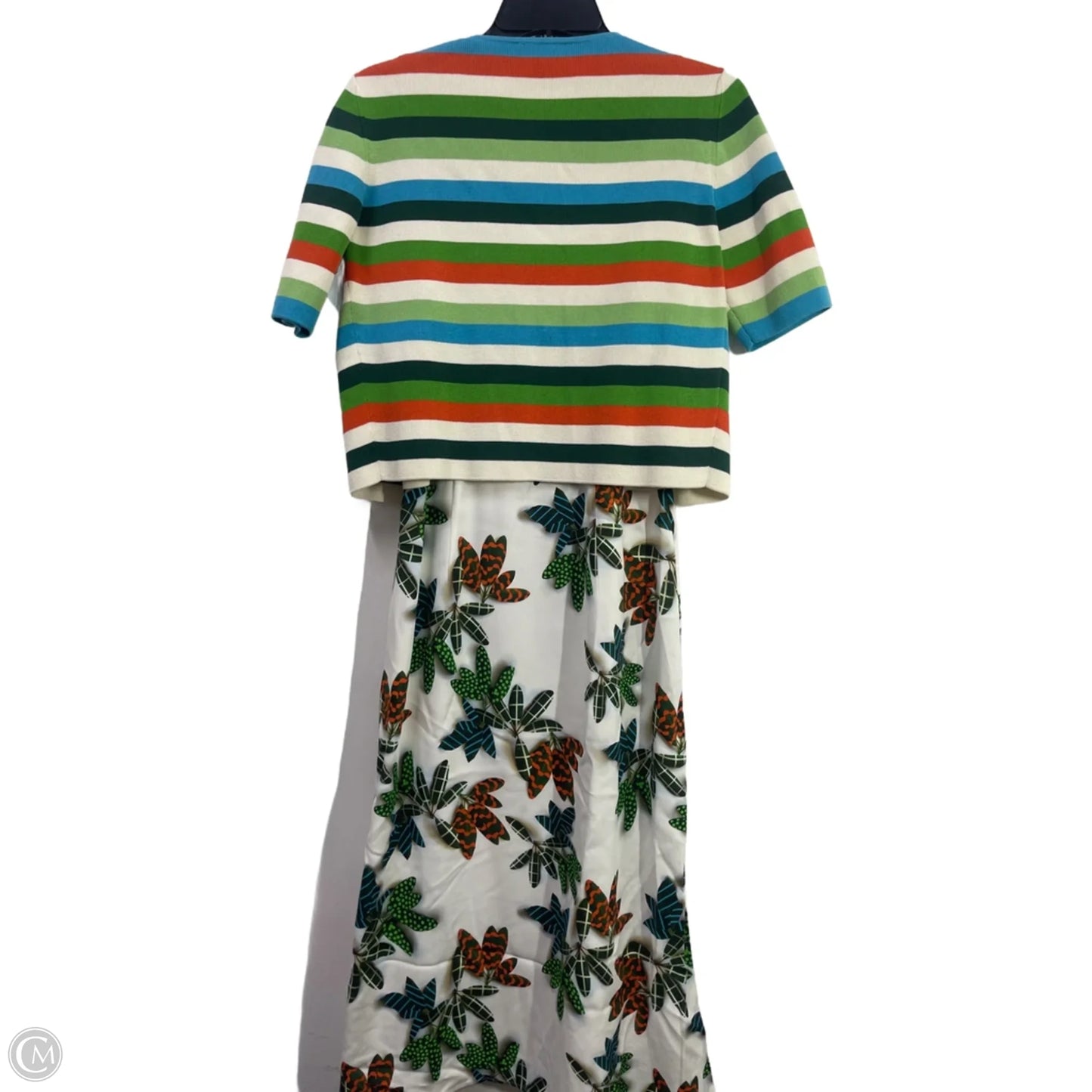 Dress Set 2pc By Akris In Multi-colored, Size: 8