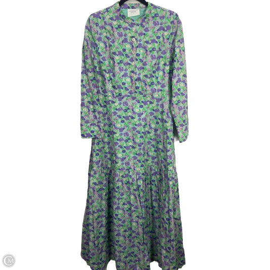 Dress Casual Maxi By Clothes Mentor In Floral Print, Size: M