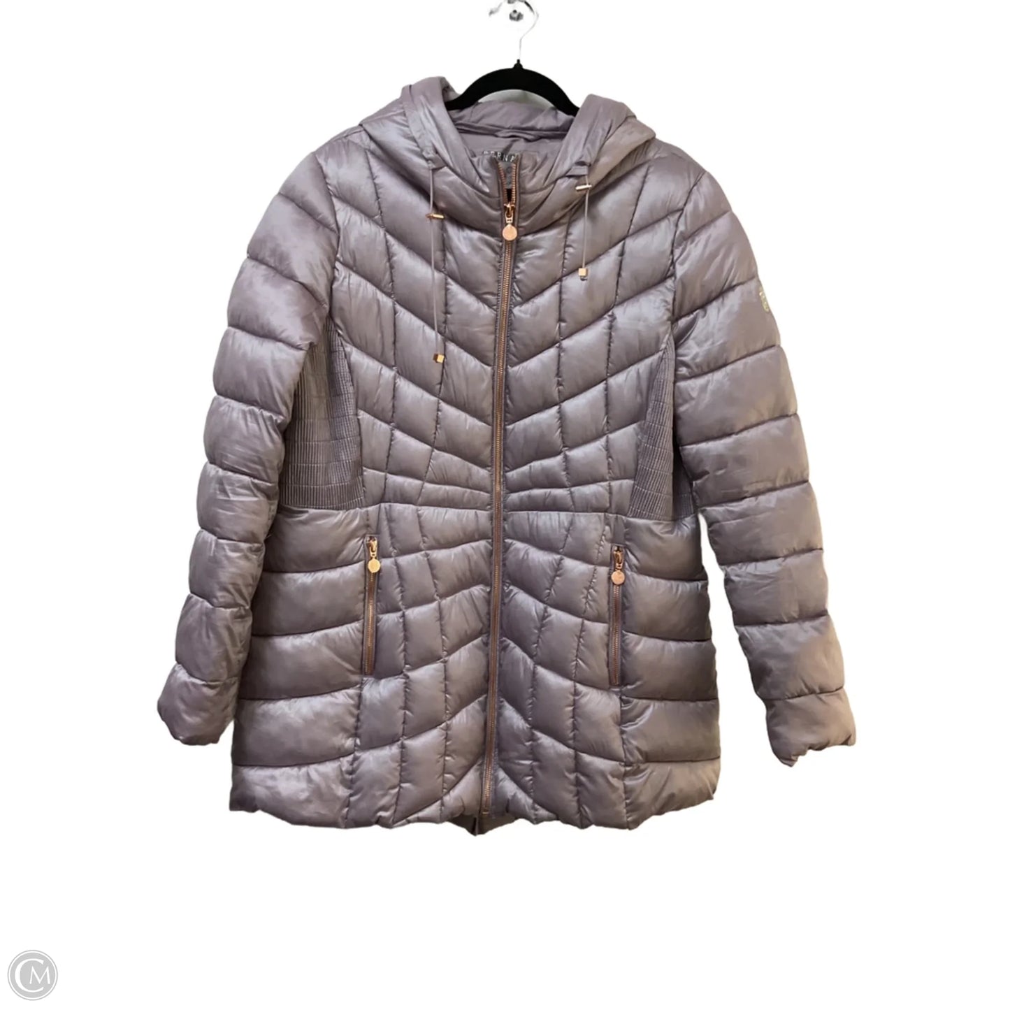 Coat Parka By Bernardo In Purple, Size: Xl