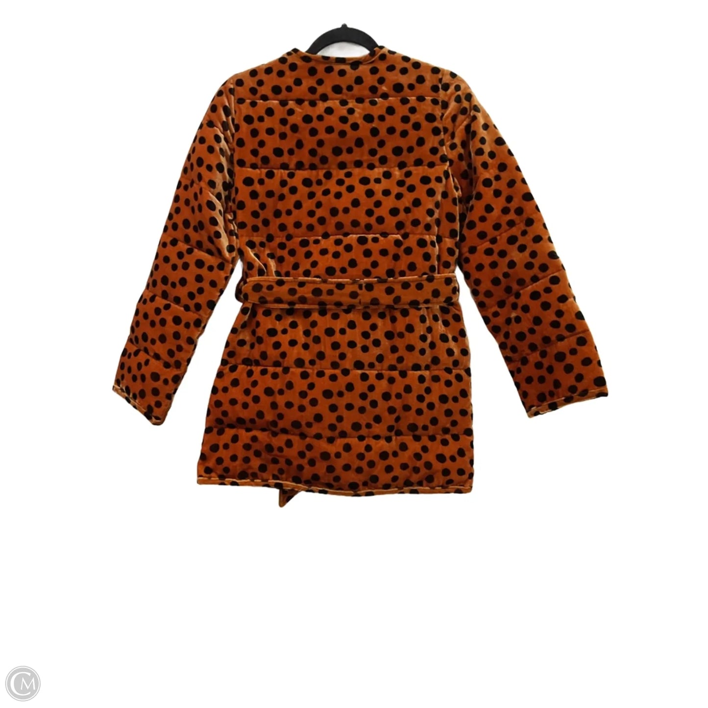 Jacket Puffer & Quilted By Madewell In Polkadot Pattern, Size: Xs