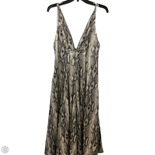 Dress Party Midi By Jennifer Lopez In Animal Print, Size: M