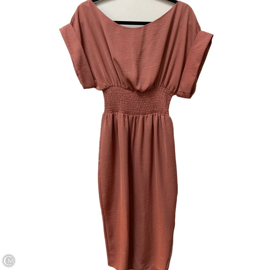 Dress Casual Midi By Asos In Mauve, Size: 0