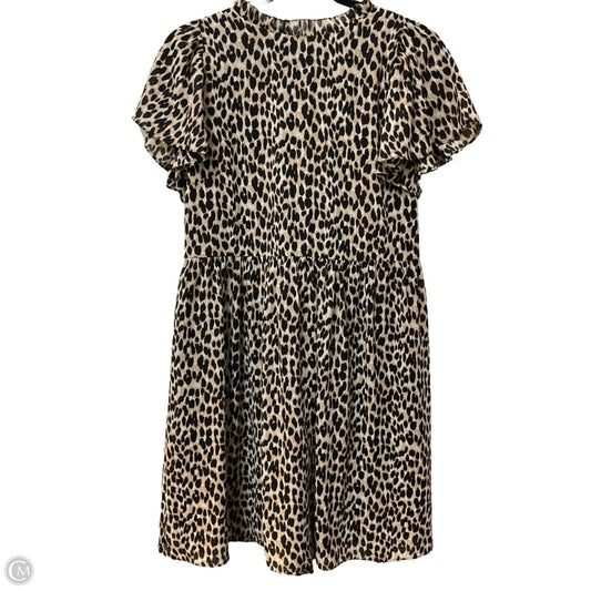 Dress Casual Midi By Loft In Animal Print, Size: S