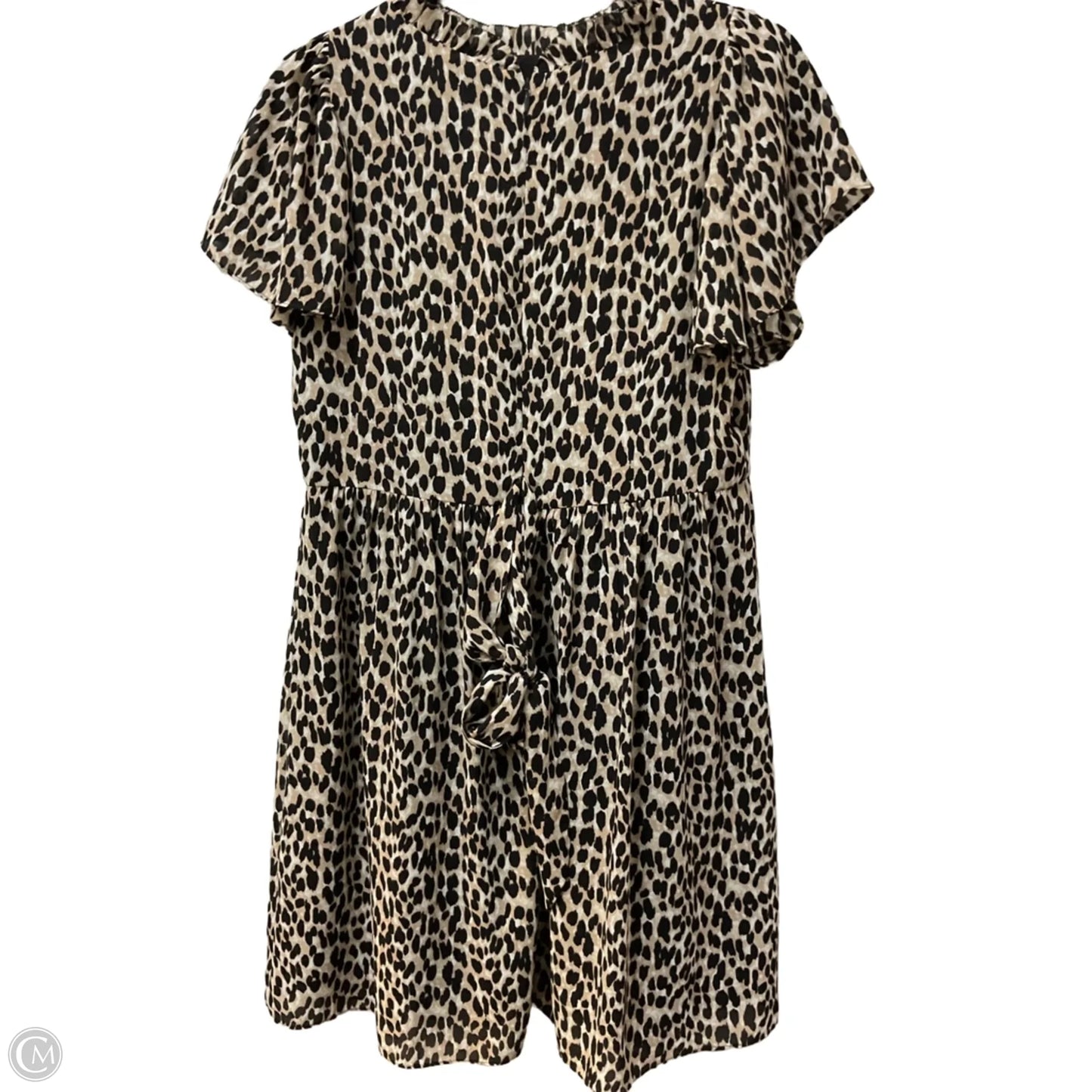 Dress Casual Midi By Loft In Animal Print, Size: S