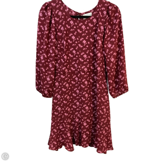 Dress Casual Midi By Jun & Ivy In Floral Print, Size: S