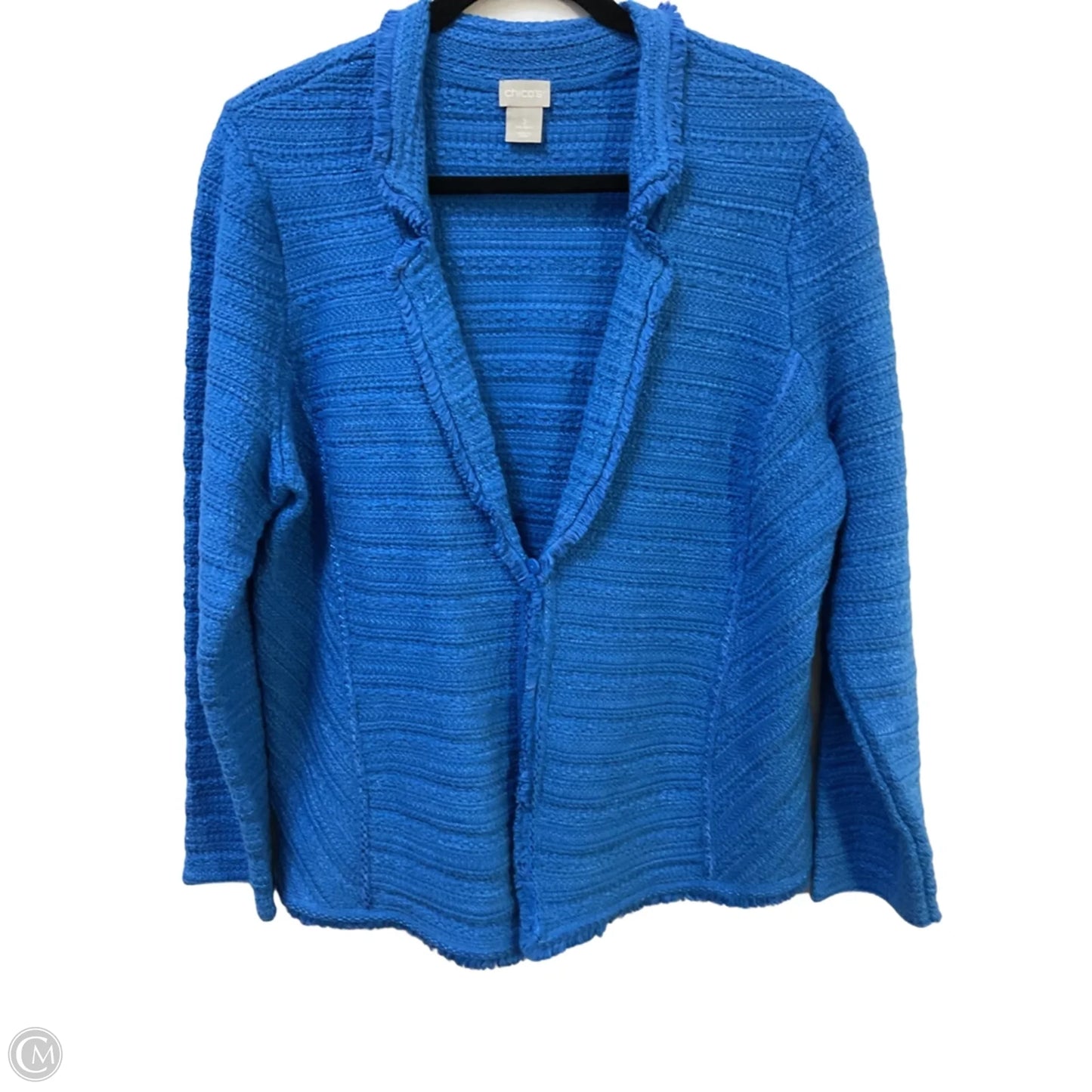Jacket Other By Chicos In Blue, Size: L