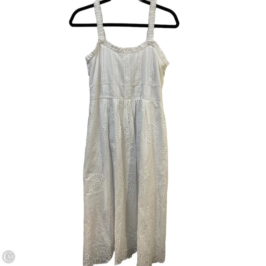 Dress Casual Midi By Steve Madden In White, Size: M