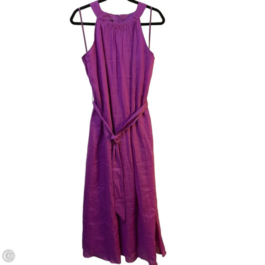 Dress Casual Maxi By Talbots In Animal Print, Size: L