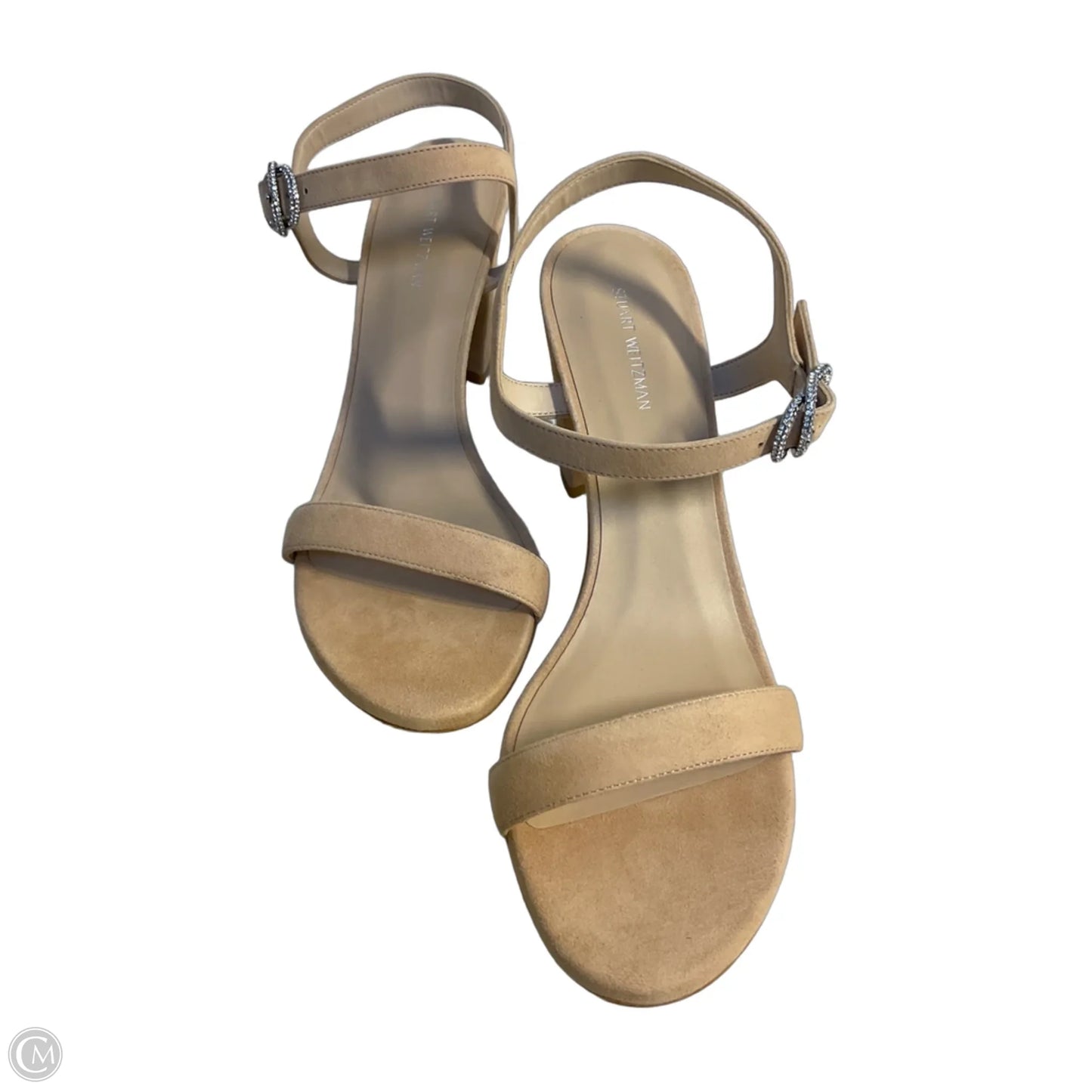 Sandals Designer By Stuart Weitzman In Tan, Size: 9