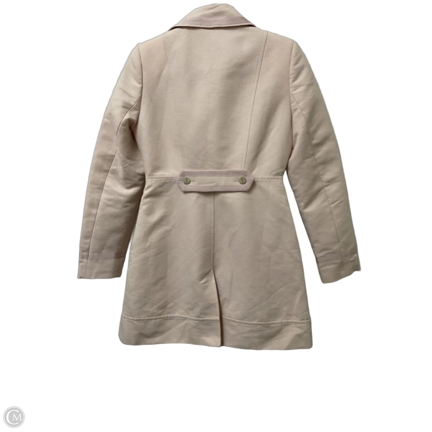 Coat Trench Coat By Ted Baker In Pink, Size: 4