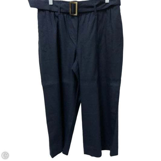 Pants Linen By J. Jill In Navy, Size: Mp