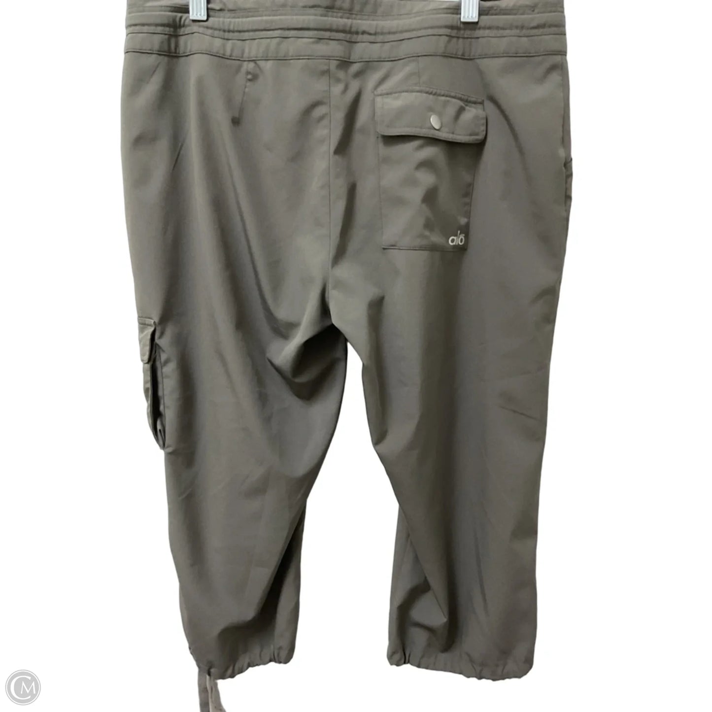 Athletic Capris By Alo In Taupe, Size: L