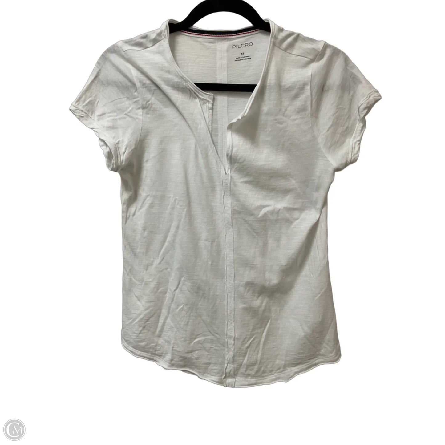 Top Short Sleeve By Pilcro In White, Size: Xs