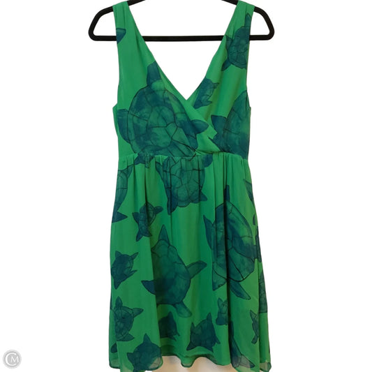 Dress Casual Short By Moulinette Soeurs In Blue & Green, Size: 4