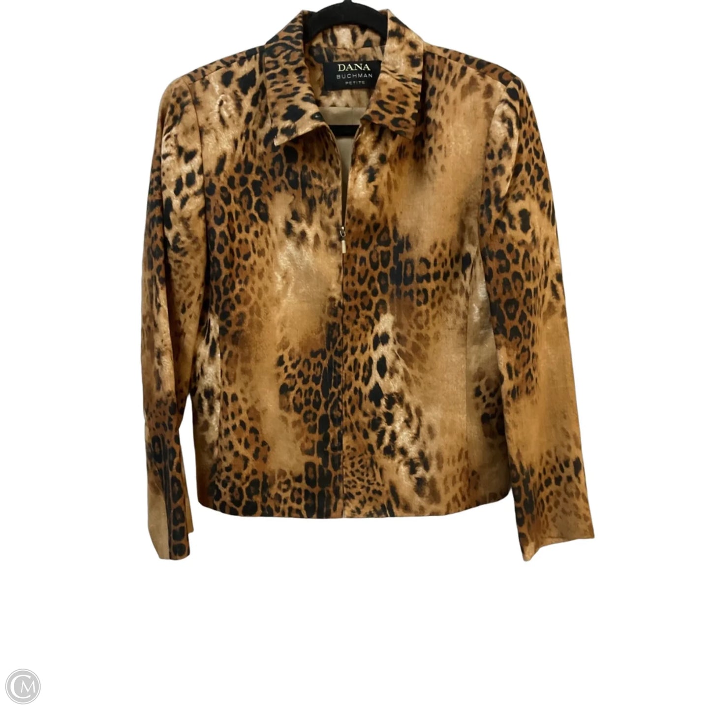 Blazer By Dana Buchman In Animal Print, Size: 10p