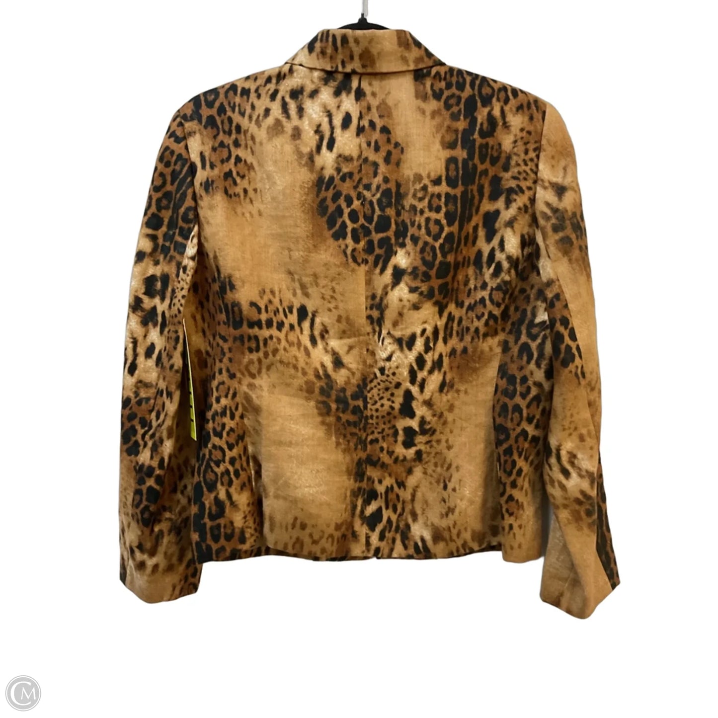 Blazer By Dana Buchman In Animal Print, Size: 10p