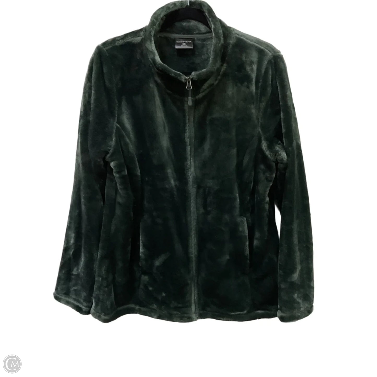 Jacket Faux Fur & Sherpa By 32 Degrees In Green, Size: L