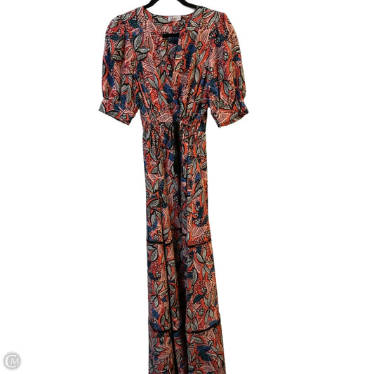 Dress Casual Maxi By Clothes Mentor In Black & Red, Size: S