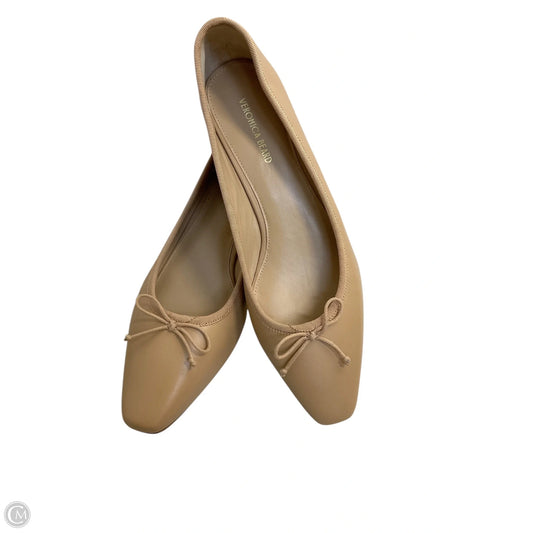 Shoes Heels Block By Veronica Beard In Tan, Size: 8.5