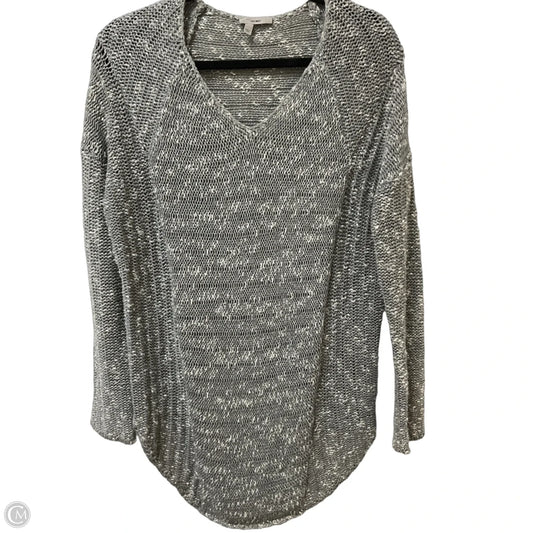 Sweater By Helmut Lang In Grey & White, Size: S