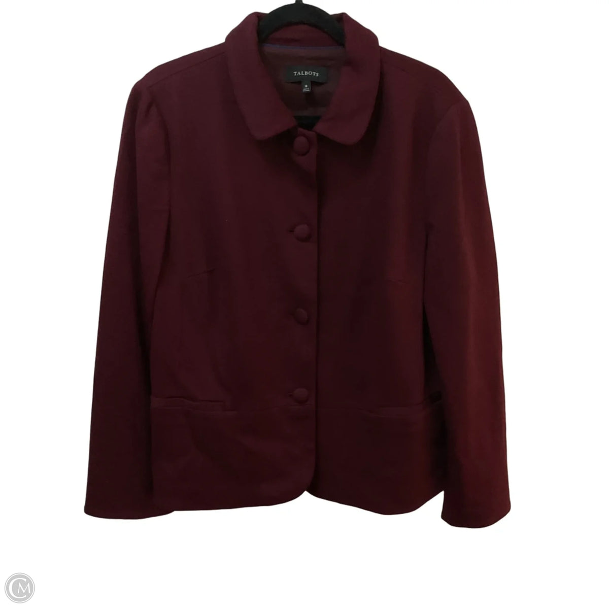 Blazer By Talbots In Maroon, Size: 18