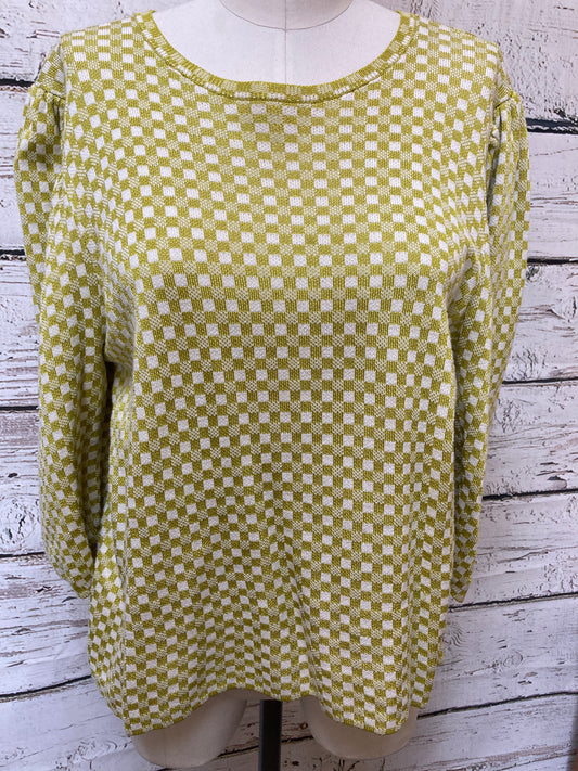 Top 3/4 Sleeve By Ann Taylor  Size: Xl
