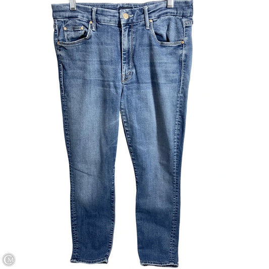 Jeans Designer By Mother In Blue Denim, Size: 8