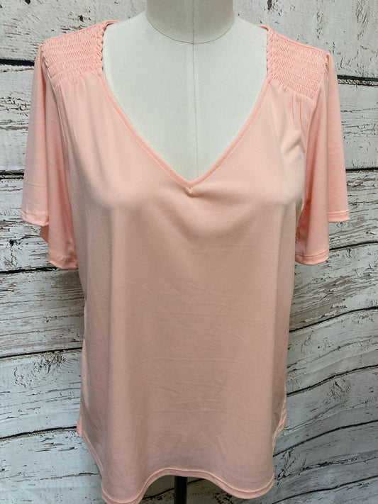 Top Short Sleeve By Michael Kors O  Size: L