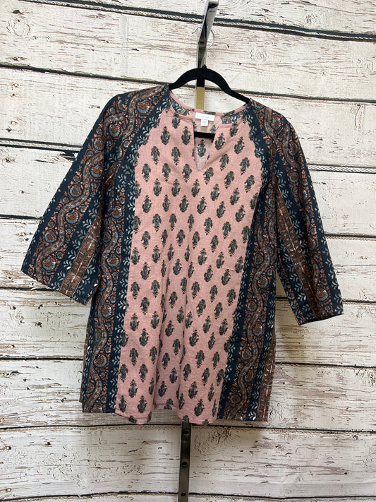 Tunic 3/4 Sleeve By Pure Jill  Size: S