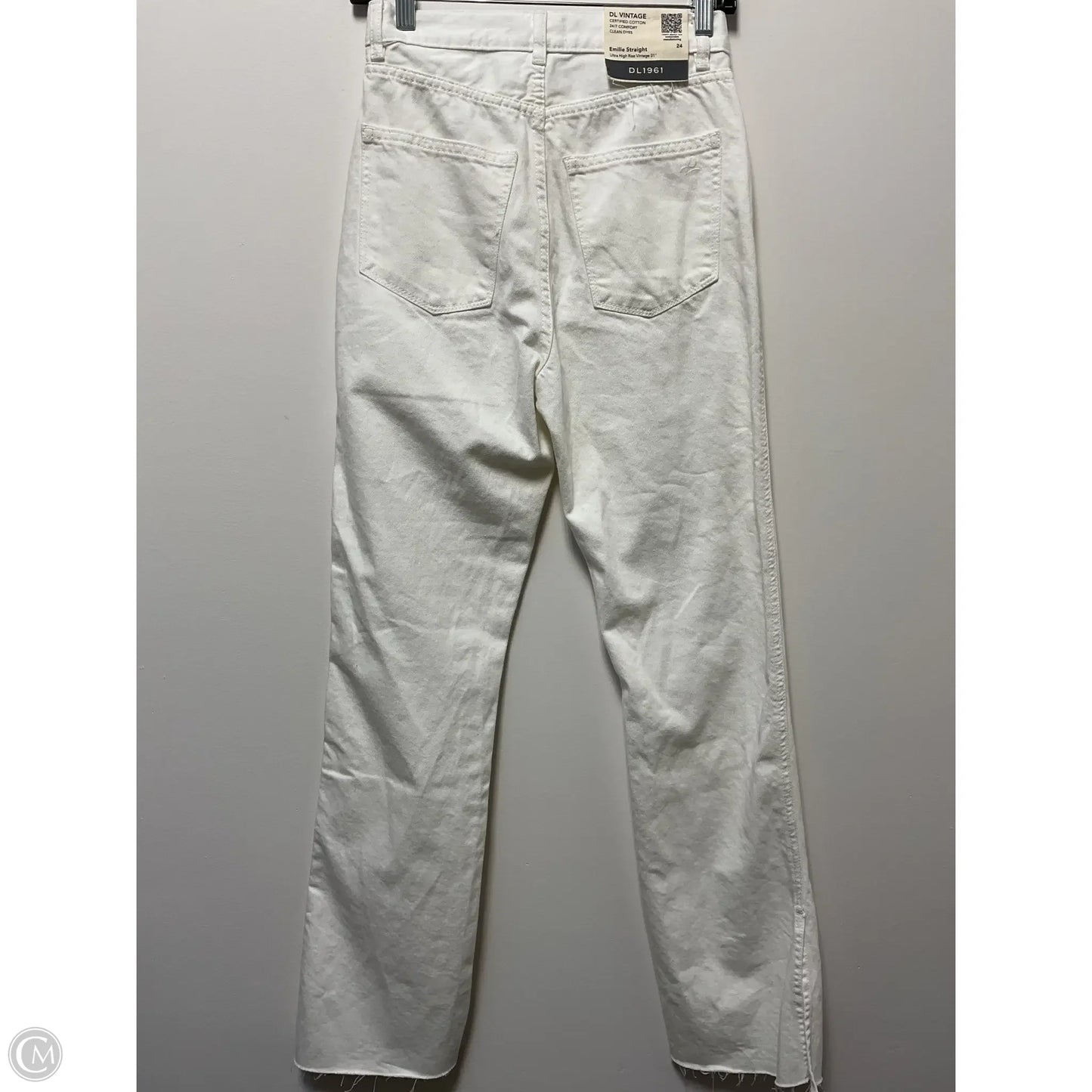 Jeans Designer By Dl1961 In White Denim, Size: 2