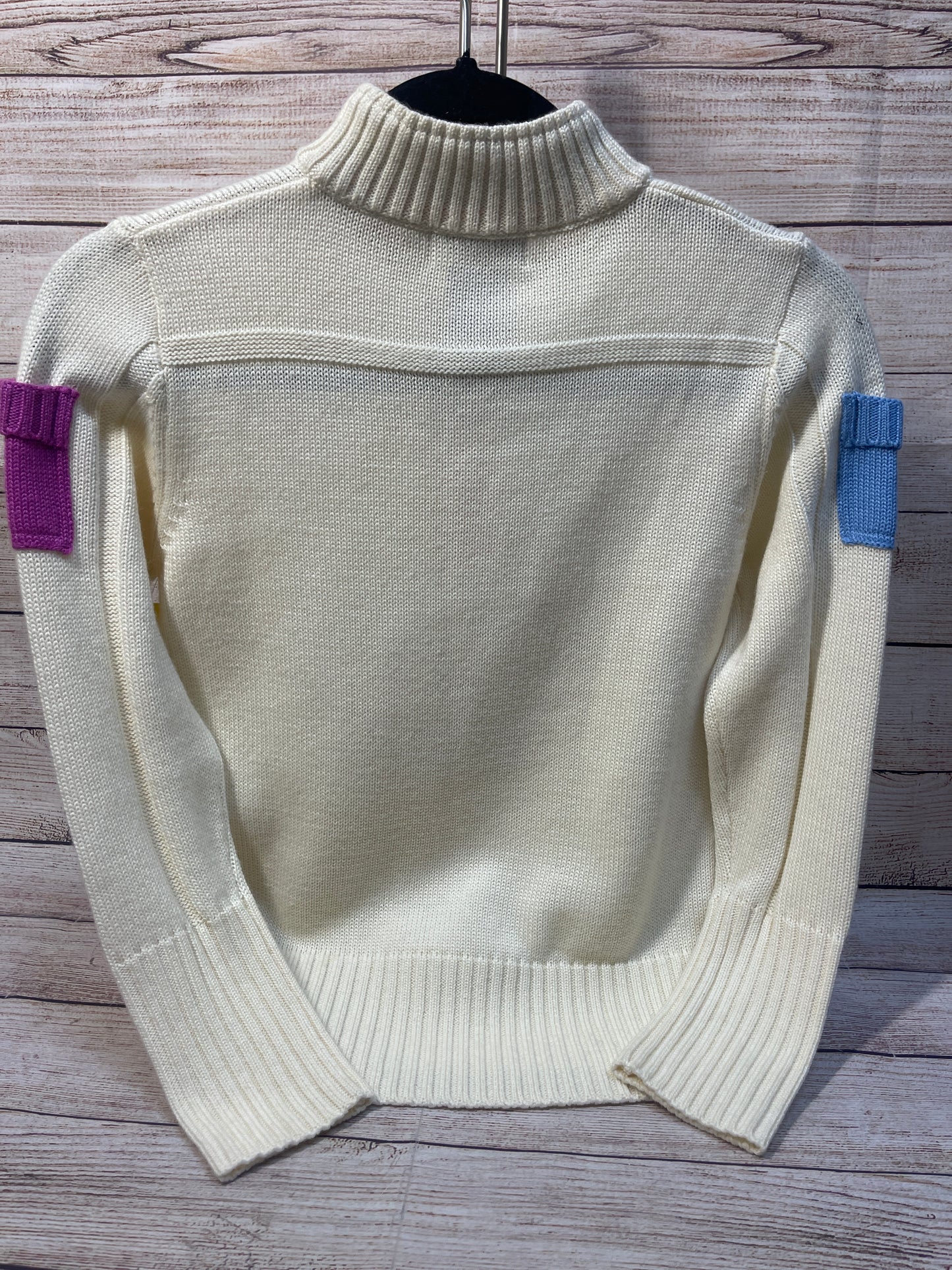 Sweater By Cmc In Cream & Yellow, Size: Xs