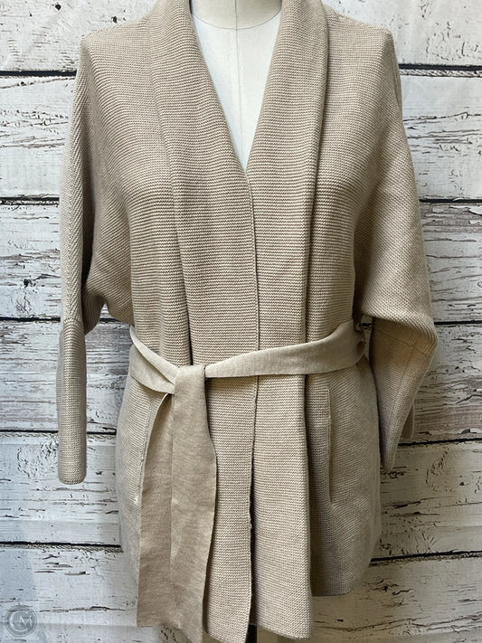 Sweater Cardigan By Cma In Beige, Size: Xs