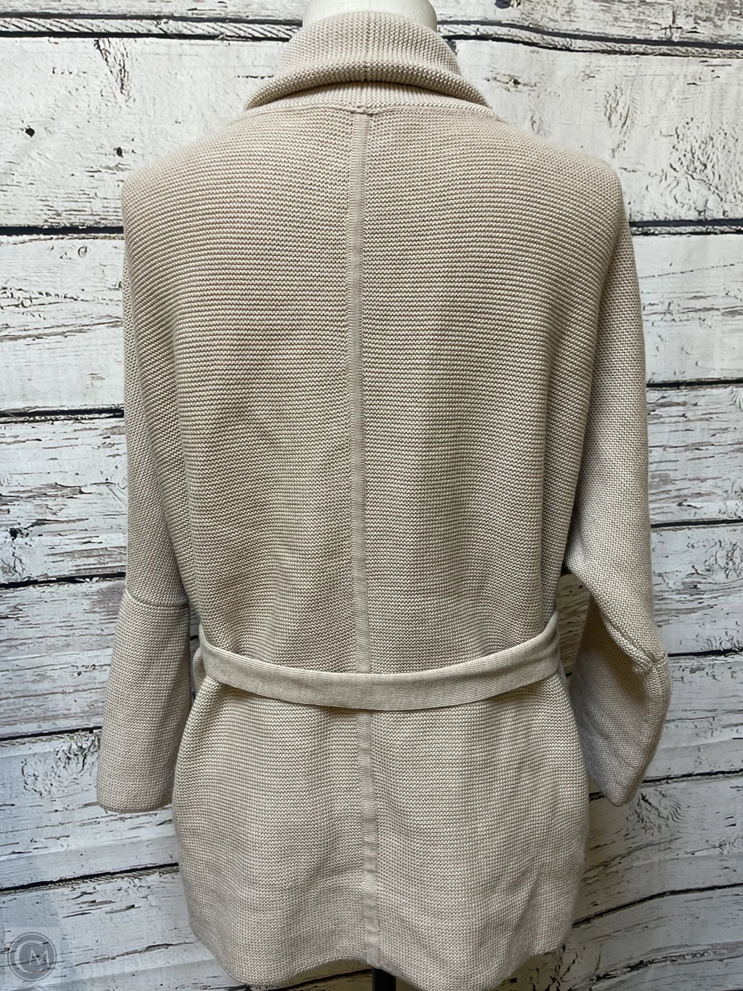 Sweater Cardigan By Cma In Beige, Size: Xs